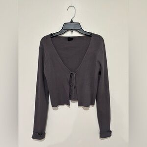 Ijoah Ribbed Crop Top sweater